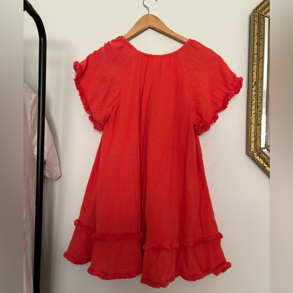 Anthropologie Dresses & Skirts - Anthropologie Red Dress Small